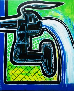 didier-doignon - Huile, acrylique sur toile.