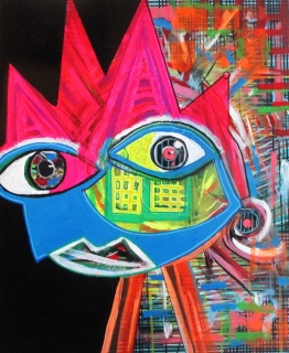 didier-doignon - Huile, acrylique sur toile.