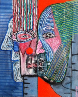 didier-doignon - Huile, acrylique sur toile.