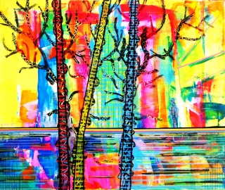 didier-doignon - Huile, acrylique sur toile.