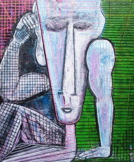 didier-doignon - Huile, acrylique sur toile.