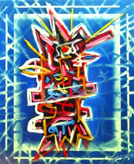 didier-doignon - Huile, acrylique sur toile.